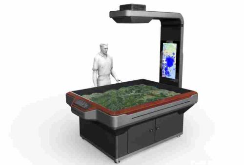 交互式電子沙盤(pán)是現(xiàn)代化信息展現(xiàn)的手段